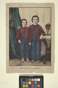 The Little Brothers (håndkoloreret litografi)