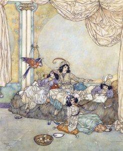 De overtog huset uden at miste tid af Edmund Dulac