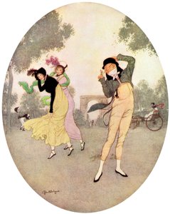 Hvad synes du om Young Rouselle, c1915. af Edmund Dulac