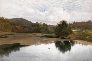 Leith Hill, fra Broadmoor, Surrey af Edmund George Warren