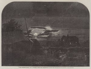 Høstmåne af Edmund George Warren