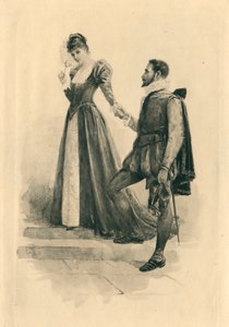 For Elizabethan Songs in Honour of Love and Beauty (litografi)