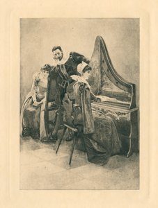 For Elizabethan Songs in Honour of Love and Beauty (litografi)