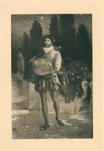 For Elizabethan Songs in Honour of Love and Beauty (litografi)