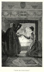 Illustration til Jane Eyre af Charlotte Bronte (gravering)