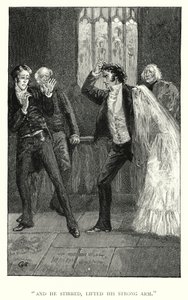 Illustration til Jane Eyre af Charlotte Bronte (gravering) af Edmund Henry Garrett
