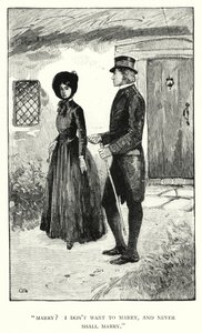 Illustration til Jane Eyre af Charlotte Bronte (gravering) af Edmund Henry Garrett