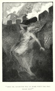 Illustration til Jane Eyre af Charlotte Bronte (gravering)