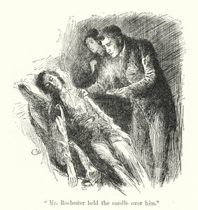Illustration til Jane Eyre af Charlotte Bronte (litho) af Edmund Henry Garrett