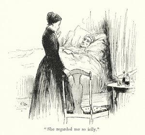 Illustration til Jane Eyre af Charlotte Bronte (litho) af Edmund Henry Garrett