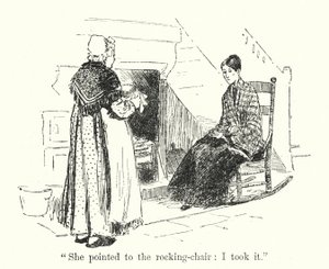 Illustration til Jane Eyre af Charlotte Bronte (litho) af Edmund Henry Garrett