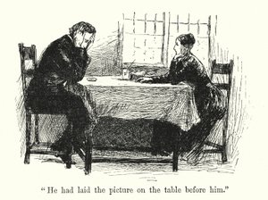 Illustration til Jane Eyre af Charlotte Bronte (litho) af Edmund Henry Garrett