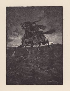 Illustration til The Eve of St Agnes af John Keats (litografi)
