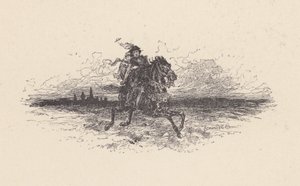 Illustration til The Eve of St Agnes af John Keats (litografi) af Edmund Henry Garrett
