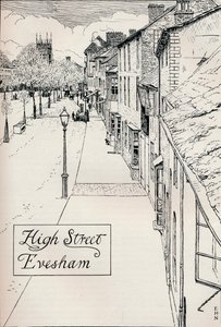 High Street Evesham, 1800-tallet