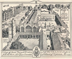 New College, Oxford, c1905