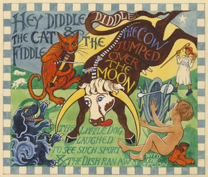Hey Diddle Diddle, ca. 1935 (gouache på papir)