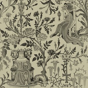 Lords & Ladies april 1928 (gouache på papir)