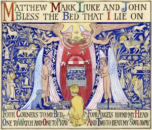 Matthew, Mark, Luke & John, ca. 1935 (gouache på papir)