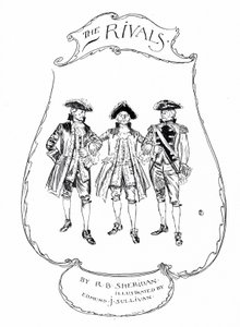 Illustration til Sheridans The Rivals (gravering)