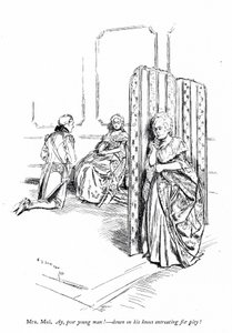 Illustration til Sheridans The Rivals (gravering)