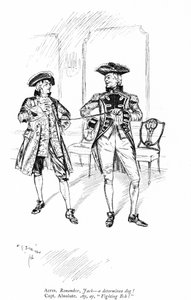 Illustration til Sheridans The Rivals (gravering)
