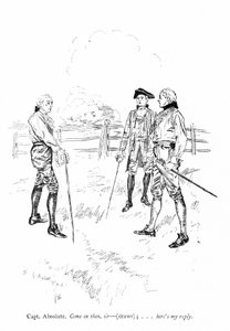 Illustration til Sheridans The Rivals (gravering)