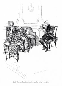 Illustration til Sheridans The School for Scandal (gravering) af Edmund Joseph (after) Sullivan