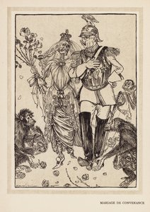 Kejserens krans: Marriage De Convenance (litografi) af Edmund Joseph (after) Sullivan