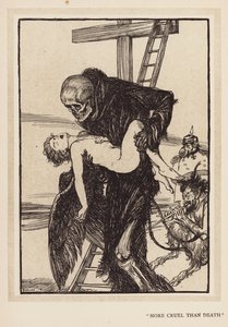 Kejserens krans: "Mere grusom end døden" (litografi) af Edmund Joseph (after) Sullivan