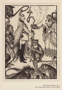 Kejserens krans: Den sorte messe (litografi) af Edmund Joseph (after) Sullivan