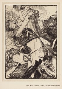 Kejserens krans: The Wine of Circe and the Prussian Comus (litografi)