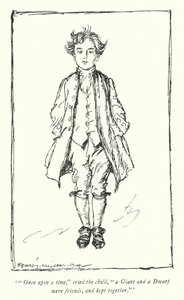 Illustration til The Vicar of Wakefield af Oliver Goldsmith (litho) af Edmund Joseph Sullivan