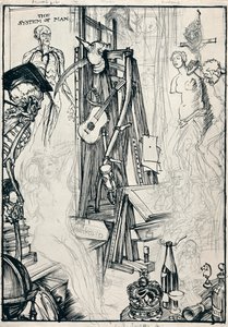 Tegneren - Stage IV, c1920 af Edmund Joseph Sullivan