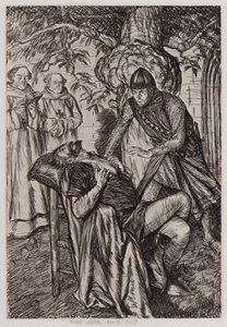 The Life and Death of King John, Act V, Sc 7 (litho) af Edmund Joseph Sullivan