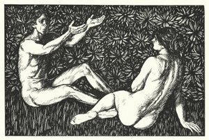 Illustration til Sarator Resorts af Edmund Joseph after Sullivan