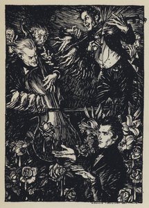Illustration til Tennysons Maud af Edmund Joseph after Sullivan