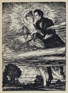 Illustration til Tennysons Maud af Edmund Joseph after Sullivan