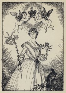 Illustration til Tennysons Maud af Edmund Joseph after Sullivan