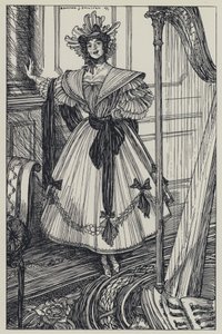 Tennyson, Illustration til A Dream of Fair Women and Other Poems af Edmund Joseph after Sullivan