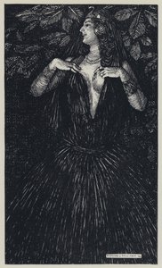 Tennyson, Illustration til A Dream of Fair Women and Other Poems af Edmund Joseph after Sullivan
