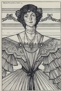 Tennyson, Illustration til A Dream of Fair Women and Other Poems af Edmund Joseph after Sullivan