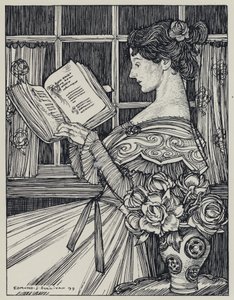 Tennyson, Illustration til A Dream of Fair Women and Other Poems