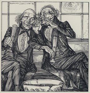Tennyson, Illustration til A Dream of Fair Women and Other Poems af Edmund Joseph after Sullivan