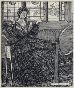 Tennyson, Illustration til A Dream of Fair Women and Other Poems af Edmund Joseph after Sullivan