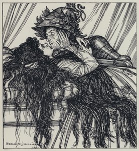 Tennyson, Illustration til A Dream of Fair Women and Other Poems