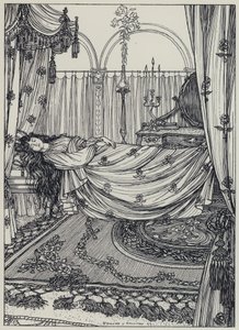 Tennyson, Illustration til A Dream of Fair Women and Other Poems