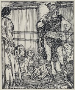 Tennyson, Illustration til A Dream of Fair Women and Other Poems af Edmund Joseph after Sullivan