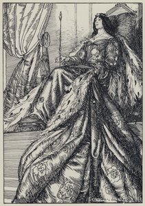 Tennyson, Illustration til A Dream of Fair Women and Other Poems af Edmund Joseph after Sullivan