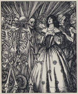 Tennyson, Illustration til A Dream of Fair Women and Other Poems af Edmund Joseph after Sullivan